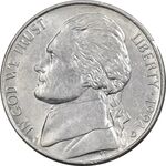 سکه 5 سنت 1994D جفرسون - AU55 - آمریکا