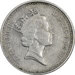 سکه 5 پنس 1991 الیزابت دوم - EF45 - انگلستان