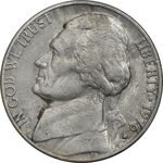 سکه 5 سنت 1976D جفرسون - VF30 - آمریکا