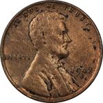 سکه 1 سنت 1942D لینکلن - VF35 - آمریکا