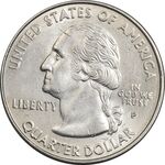 سکه کوارتر دلار 1999P ایالتی (کنکتیکت) - MS61 - آمریکا