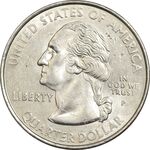سکه کوارتر دلار 2000P ایالتی (کارولینای جنوبی) - MS62 - آمریکا