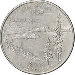 سکه کوارتر دلار 2005D ایالتی (اورگن) - AU55 - آمریکا