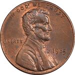 سکه 1 سنت 1983 لینکلن - AU58 - آمریکا
