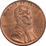 سکه 1 سنت 1994D لینکلن - MS61 - آمریکا