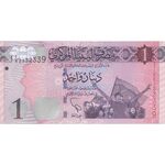 اسکناس 1 دینار بدون تاریخ (2013) دولت لیبی - UNC64 - لیبی