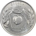 سکه کوارتر دلار 1999D ایالتی (جورجیا) - MS61 - آمریکا