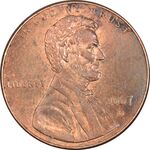 سکه 1 سنت 2007D لینکلن - MS61 - آمریکا