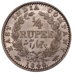 سکه 1/4 روپیه ویکتوریا