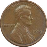 سکه 1 سنت 1979 لینکلن - EF - آمریکا