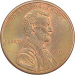 سکه 1 سنت 1998 لینکلن - MS62 - آمریکا