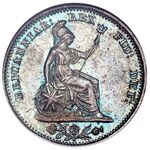 سکه 1/2 فارتینگ جرج چهارم