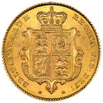 سکه 1/2 ساوِرین ویکتوریا