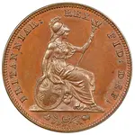 سکه 1 فارتینگ ویلیام چهارم