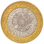 سکه 2 پوند الیزابت دوم
