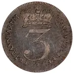 سکه 3 پِنس جرج سوم