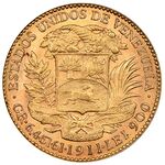 سکه 20 بولیوار طلا