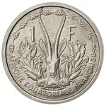 سکه 1 فرانک آفریقای غربی فرانسه