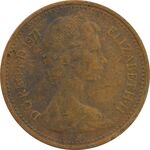سکه 1/2 پنی 1971 الیزابت دوم - VF30 - انگلستان