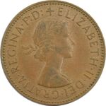 سکه 1/2 پنی 1965 الیزابت دوم - EF45 - انگلستان