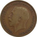 سکه 1 پنی 1914 جرج پنجم - VF30 - انگلستان