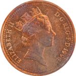 سکه 1 پنی 1996 الیزابت دوم - MS62 - انگلستان