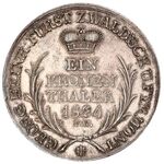 سکه 1 کرون تالر گئورگ هاینریش از والدک-پیرمونت