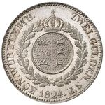 سکه 2 گلدن ویلهلم یکم از ورتمبرگ