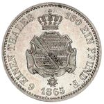 سکه 1/6 تالر یوهان از زاکسن