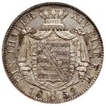 سکه 1 تالر فردریش آگوست دوم از زاکسن