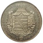 سکه 2 تالر فردریش آگوست دوم از زاکسن