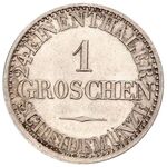 سکه 1 گروشن الکساندر کارل از آنهالت-برنبورگ