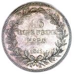 سکه 1 تالر کارل یکم از آیزنبورگ