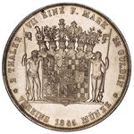 سکه 2 تالر گونتر فردریش کارل دوم از شوآرتزبورگ-سوندرهاوزن