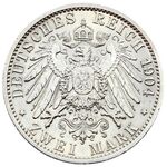 سکه 2 مارک فردریش فرانتس چهارم از مكلنبورگ-شوورین