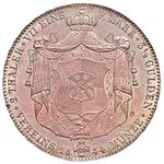 سکه 2 تالر فردریش ویلهلم کنستانتین از هوهنتسولرن-هشینگن