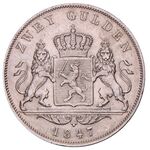 سکه 2 گلدن لودویگ دوم از هسه-دارمشتات
