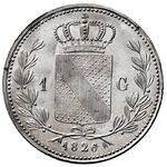 سکه 1 گلدن لودویگ یکم از بادن