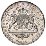 سکه 2 فرینز تالر لودویگ دوم از باواریا