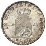 سکه 20 کروزر کارل یکم لودویگ فردریش از بادن