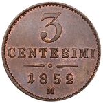 سکه 3 سنتسیمو فرانتس یوزف یکم