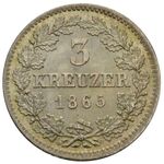 سکه 3 کروزر لودویگ دوم از باواریا