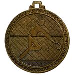 مدال آویز بازی های آسیایی تهران 1353 (تنیس) - MS63 - محمد رضا شاه