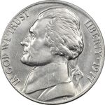 سکه 5 سنت 1977 جفرسون - AU55 - آمریکا
