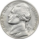 سکه 5 سنت 1978 جفرسون - MS61 - آمریکا