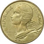 سکه 10 سانتیم 1977 (ماریان) جمهوری کنونی - AU58 - فرانسه