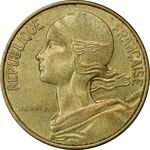 سکه 10 سانتیم 1981 (ماریان) جمهوری کنونی - AU50 - فرانسه