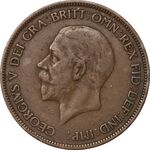سکه 1 پنی 1934 جرج پنجم - VF35 - انگلستان