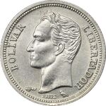 سکه 25 سنتیمو 1960 - MS61 - ونزوئلا