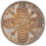 سکه 1 فلورین ادوارد هفتم
